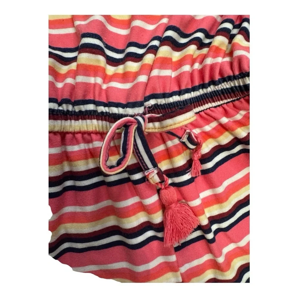 Striped Pink Kids Romper